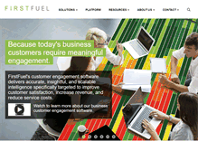 Tablet Screenshot of firstfuel.com